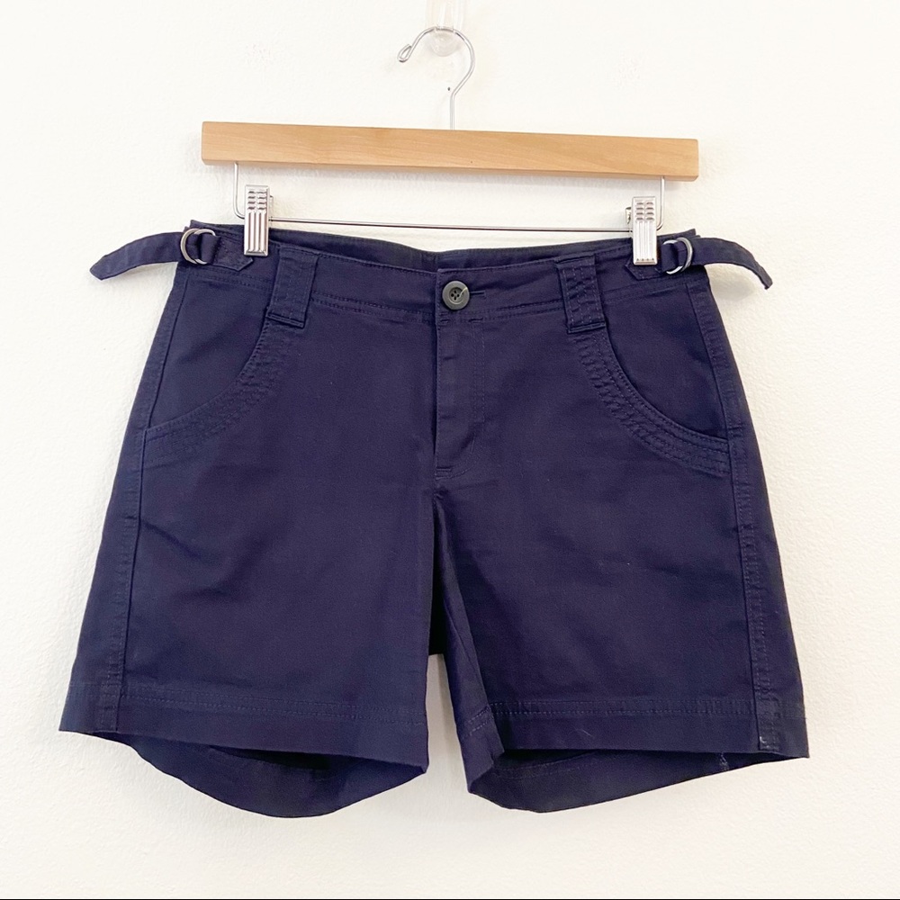 Athleta Organic Cotton Navy Short Size 2